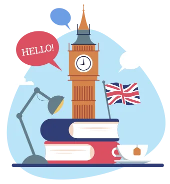 learning of the English language